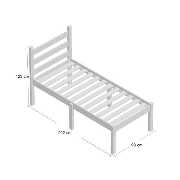 Alpen Home Edmonton European Single Bed & Reviews Wayfair.co.uk